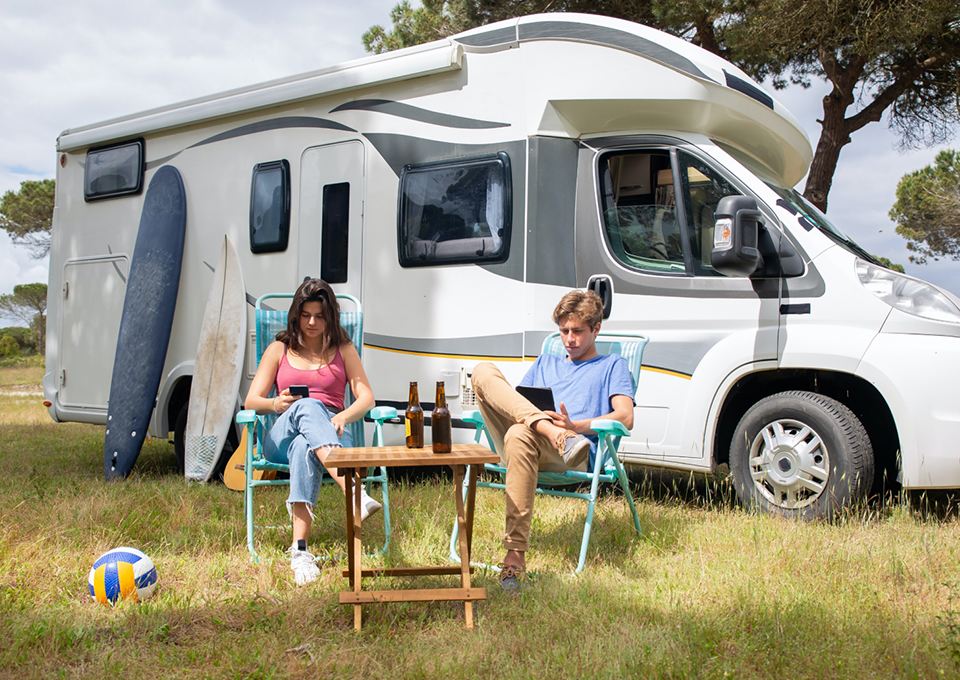 RV Caravan Trailers