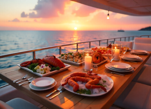 Private Boat ( Sea food )